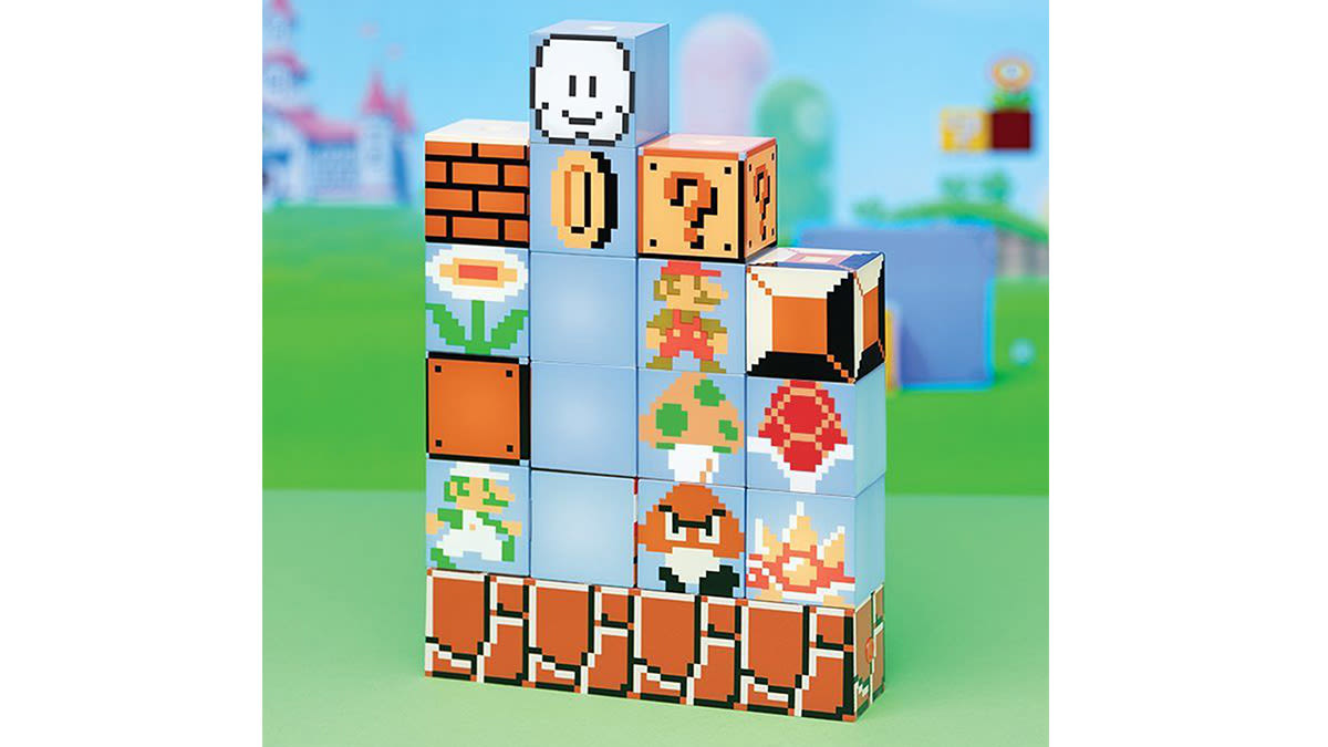Super Mario Bros. Build a Level Light Merchandise Nintendo Official Site